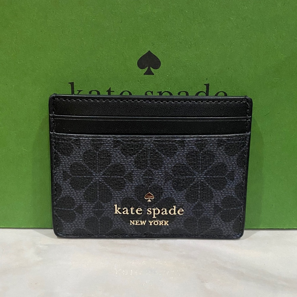 Kate Spade Flower Small Slim Card Holder